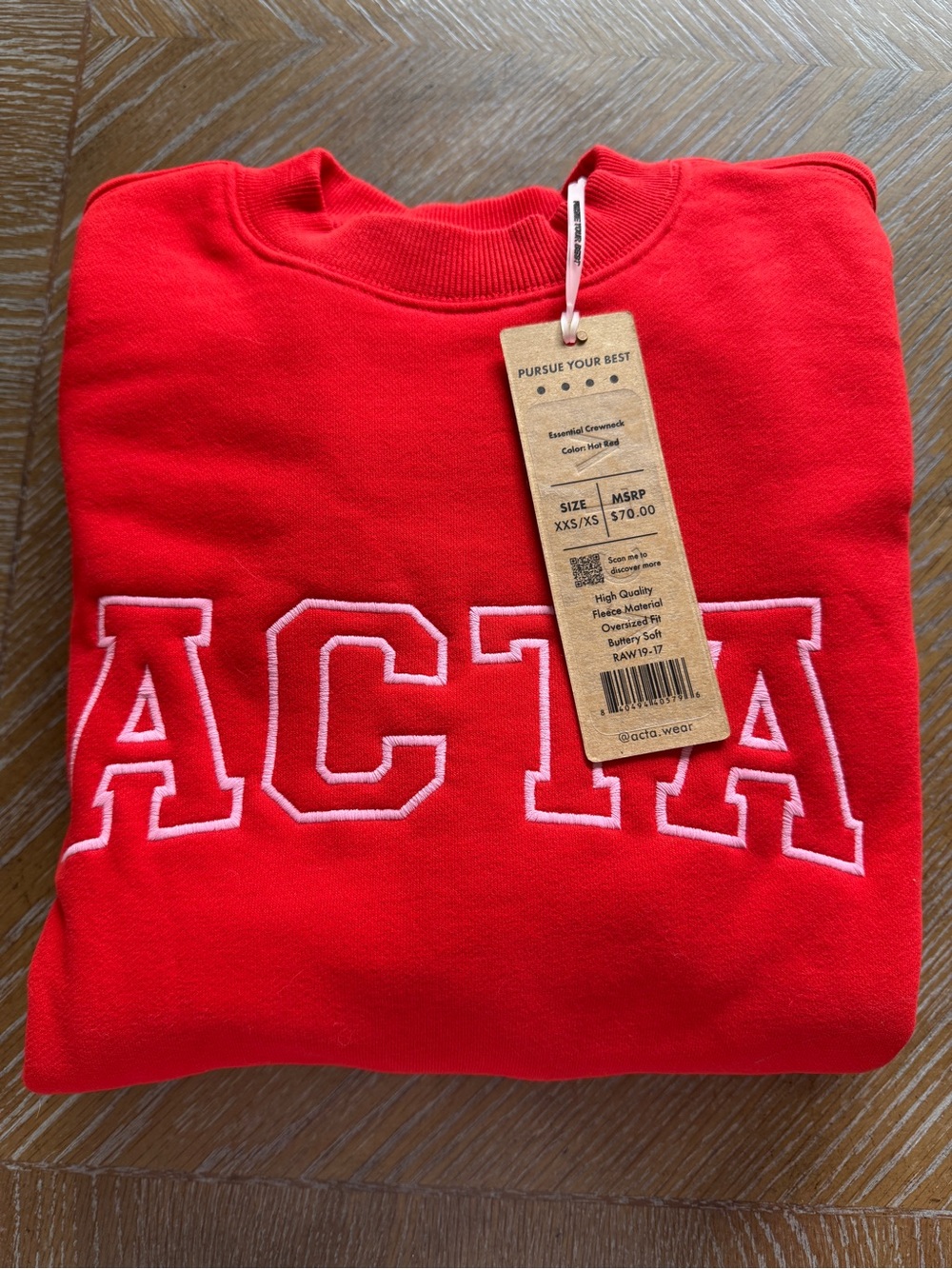 ACTA x Halle Essential Crewneck XXS/XS